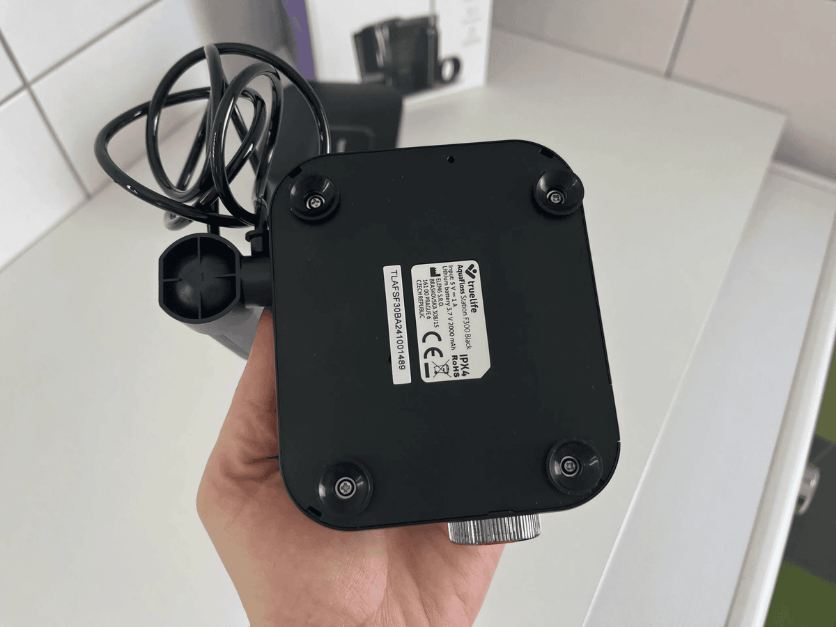 Konstrukcja i design TrueLife AquaFloss Station F300