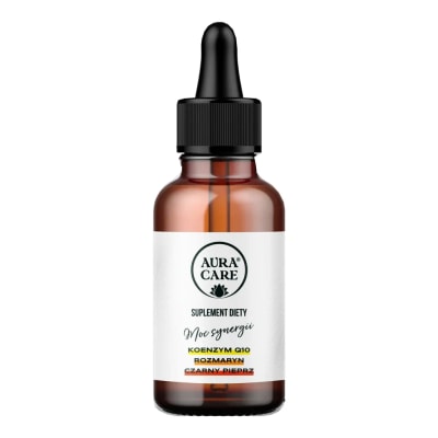 Aura Care Koenzym Q10 Moc Synergii krople 50 ml