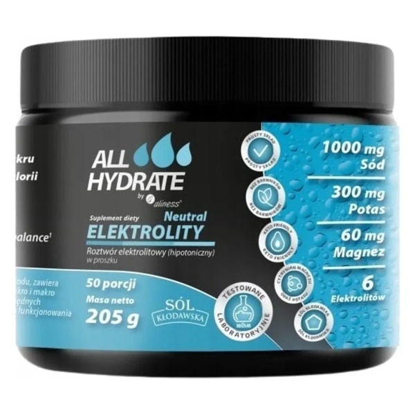 Aliness ALLHydrate Elektrolity Neutral: Product review