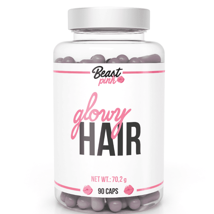 Glowy Hair - BeastPink