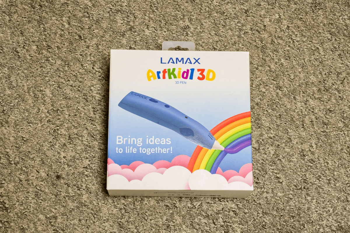 Zawartość opakowania LAMAX ArtKid1 3D Blue