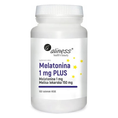 Aliness Melatonina 1 mg z melisą
