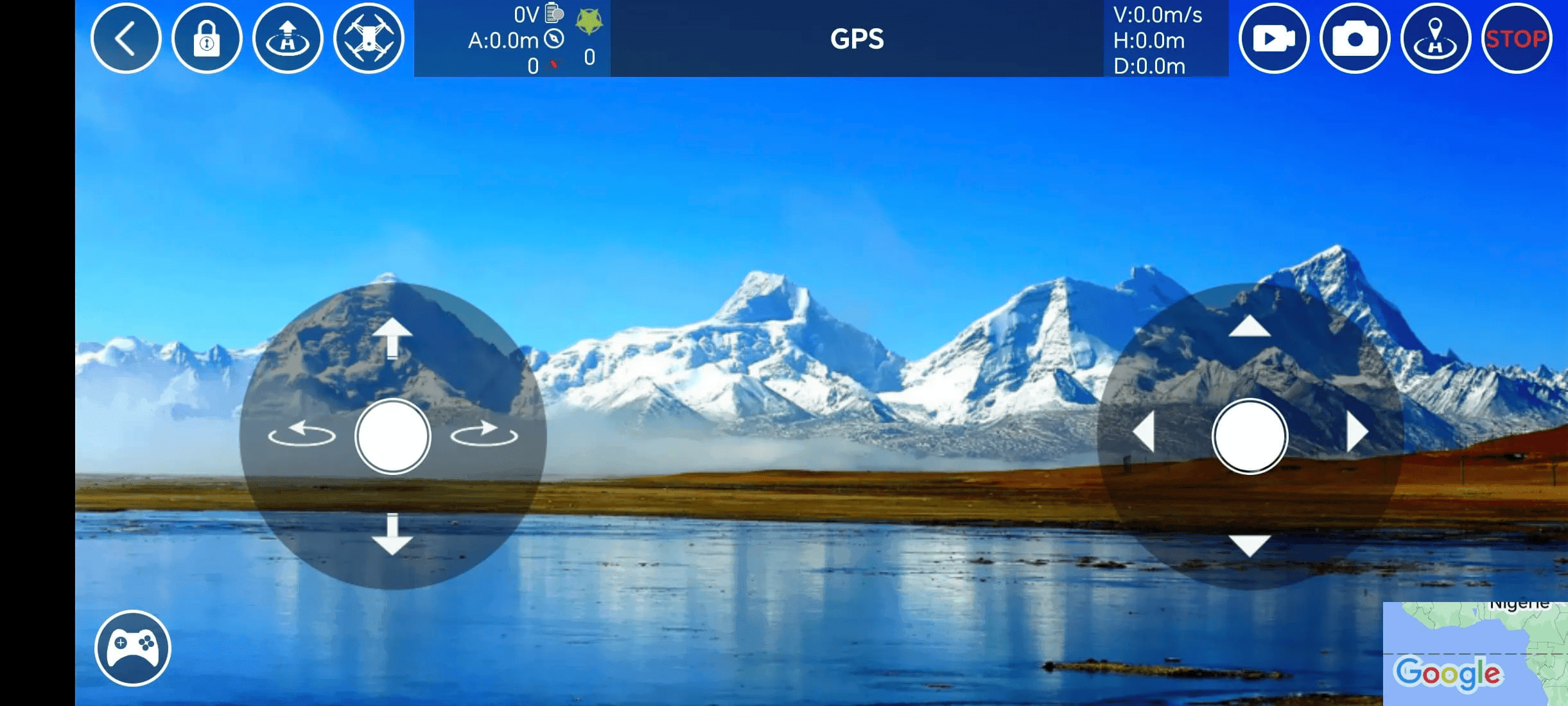 aplikacją AERIUM R96X 4K Dual Camera GPS