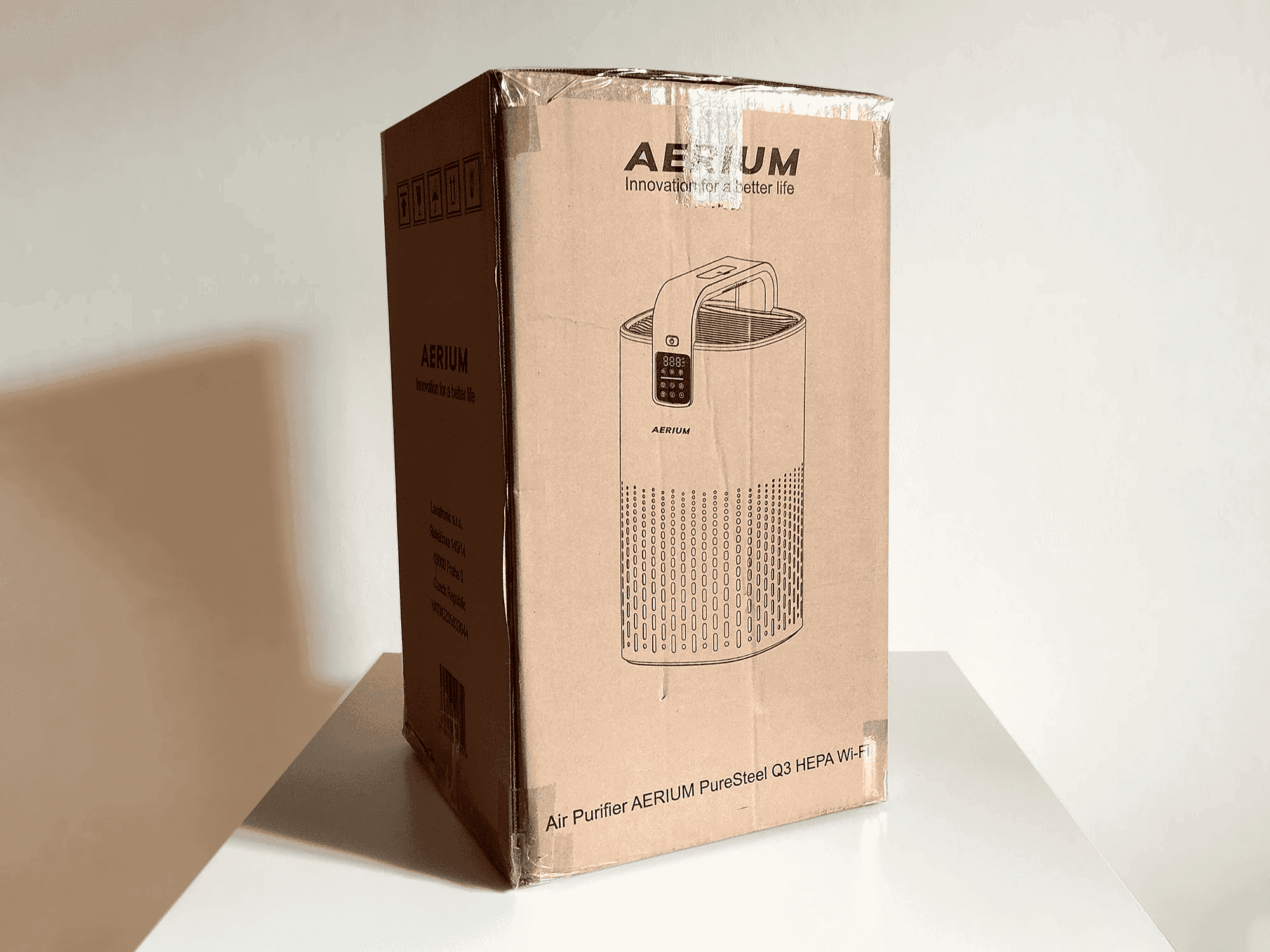 AERIUM-PureSteel-Q3-HEPA-Wi-Fi-wykonanie