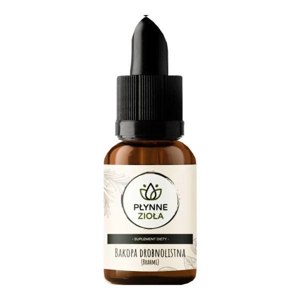 Płynne Zioła Brahmi (bakopa drobnolistna) krople 15 ml: Product review