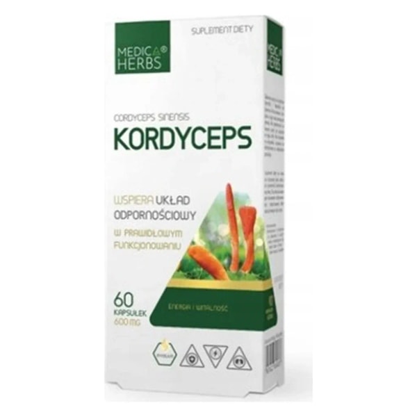 Medica Herbs Kordyceps 600 mg: Product review