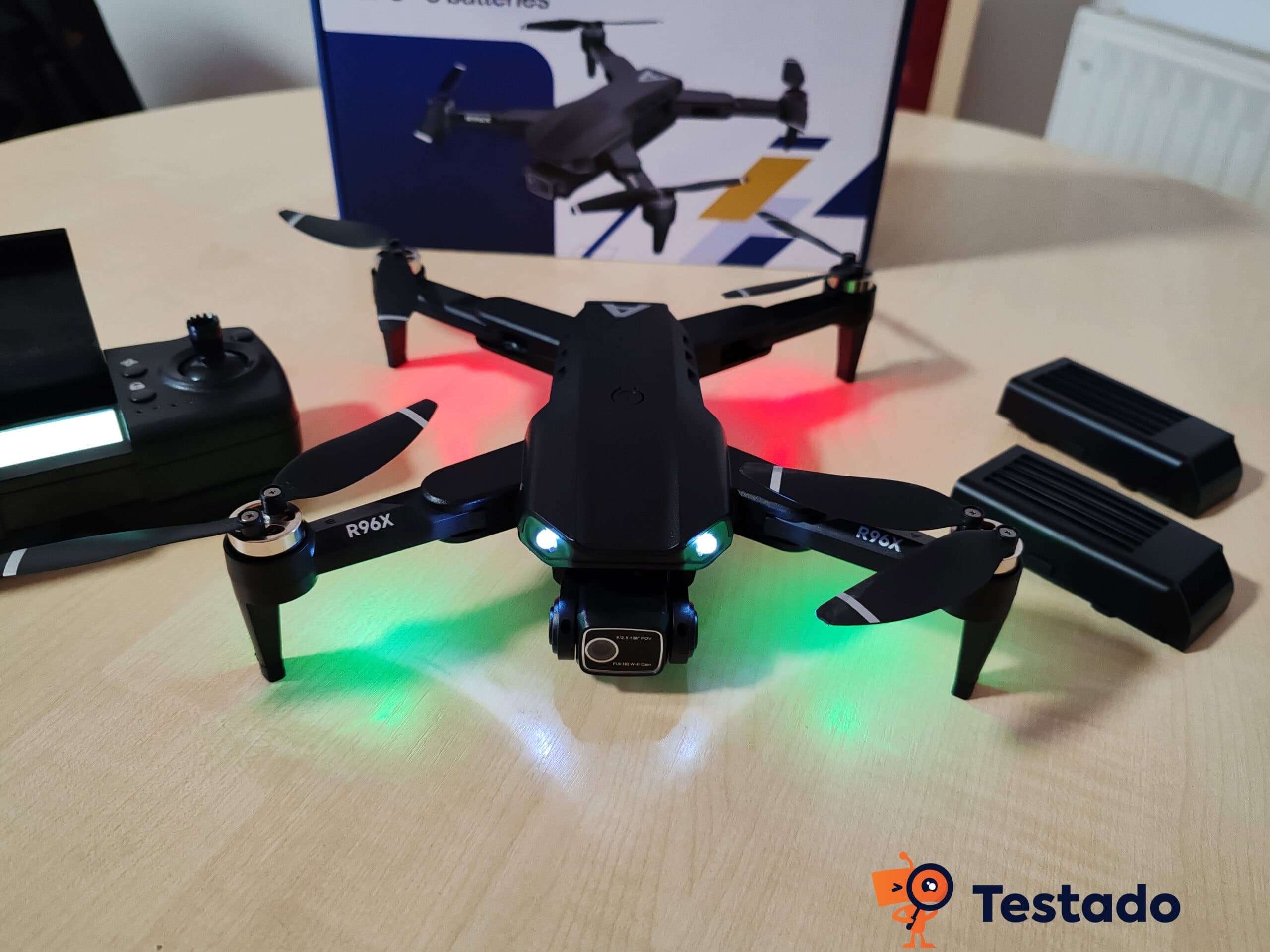 Design i wykonanie AERIUM R96X 4K