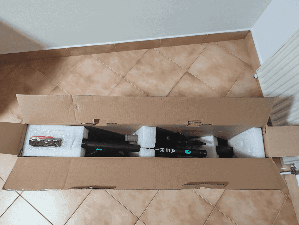 Konstrukcja hulajnogi elektrycznej Aerium T350 PRO