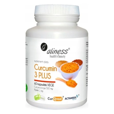 Aliness Curcumin 3 PLUS 60 kapsułek