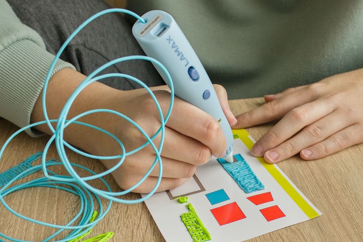 LAMAX ArtKid1 3D Blue recenze 3D pera, LAMAX, Testado
