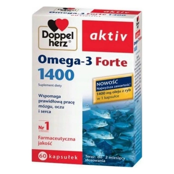 Doppelherz Aktiv Omega-3 Forte 1400: Product review