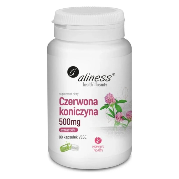 Aliness Czerwona koniczyna 8% 500 mg: Product review