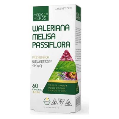 Medica Herbs Waleriana + Melisa + Passiflora