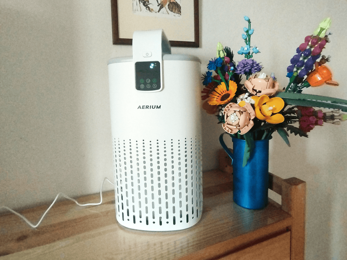Oczyszczacz powietrza AERIUM PureSteel Q3 HEPA Wi-Fi