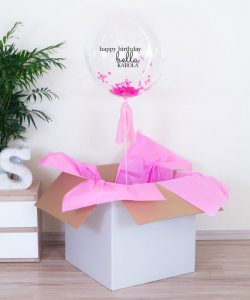 Balon z konfetti - zaskakujący prezent dla niej