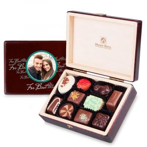 Personalizowane czekoladki - słodki prezent dla narzeczonego