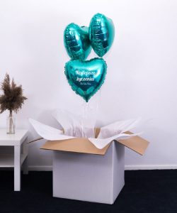Balon w pudełku – prezent na imieniny dla dziewczyny