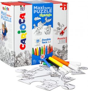 Zestaw puzzli do rysowania - prezent dla 6-latka