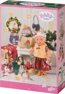 Kalendarz adwentowy Baby Born z lalką bobasem