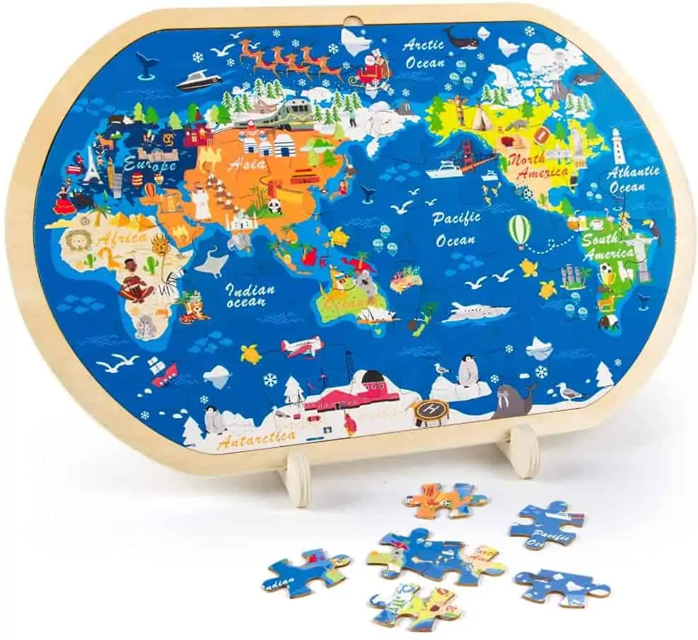 Puzzle - prezent dla 4-latki na urodziny