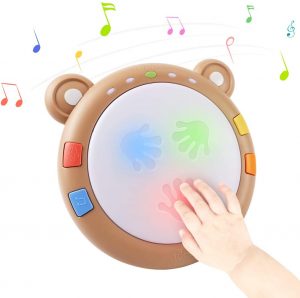 Muzyczna zabawa jako prezent dla rocznego chłopca