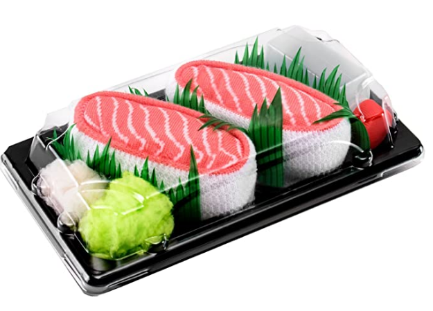 Skarpetki sushi - śmieszny prezent urodzinowy