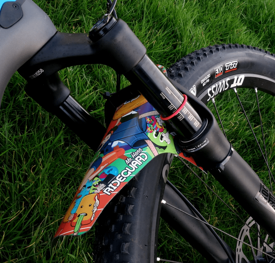 Kolorowy błotnik – prezent dla rowerzysty MTB