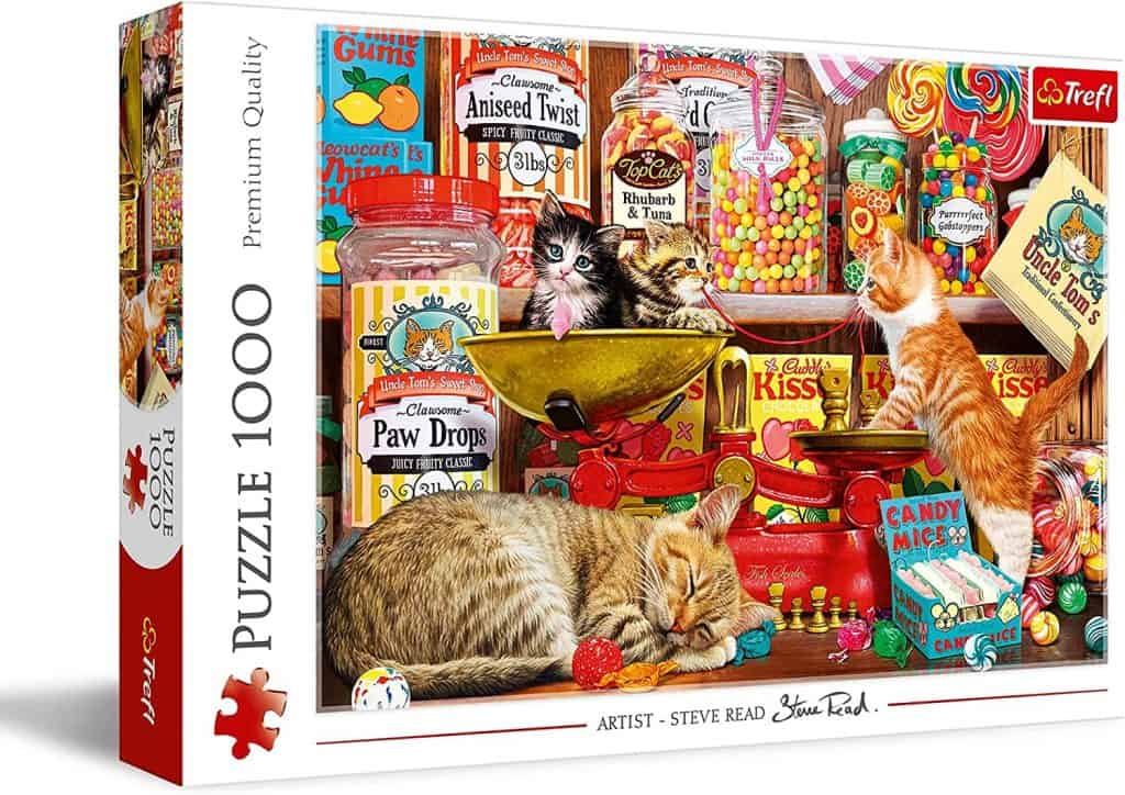 Puzzle – doskonały prezent dla miłośnika kotów