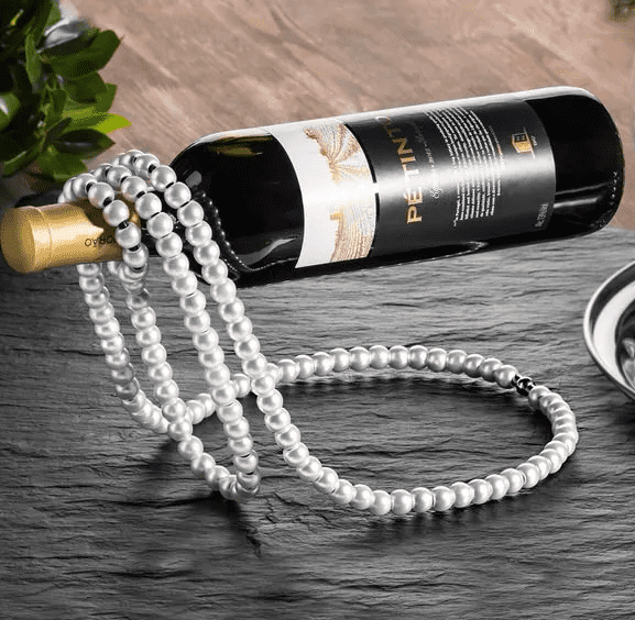 Stojak na wino - elegancki prezent na 60. urodziny